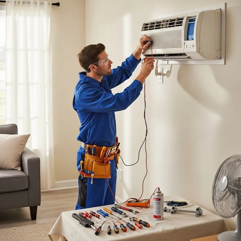 Yenimahalle Daylux Daylux klima gaz dolumu ve bakım – Enerji verimliliği artırıldı. - Teknik servis örneği